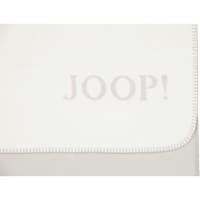 JOOP! Wohndecken Uni-Doubleface - Farbe: Natur-Taupe - 150x200 cm