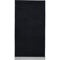 Möve Brooklyn Uni - Farbe: black - 199 (1-0669/8970) - Handtuch 50x100 cm