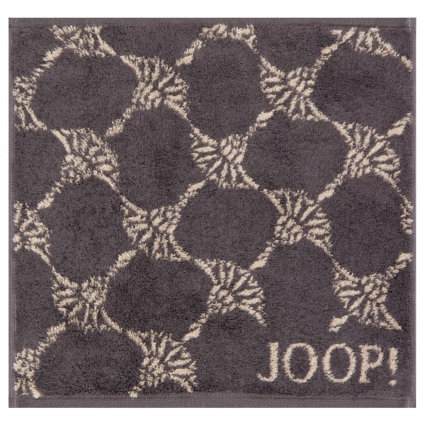 JOOP! Handtücher New Classic Cornflower 1721 - Farbe: Schiefer - 73 - Seiflappen 30x30 cm