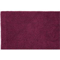 Rhomtuft - Badteppich Pur - Farbe: berry - 237 70x130 cm