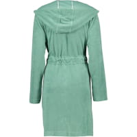 Vossen Bademäntel Damen Kurzmantel mit Kapuze Tampa - Farbe: evergreen - 5525