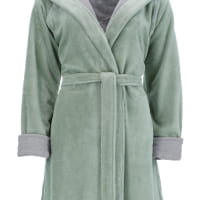 Esprit Bademäntel Damen Kapuze Cosy - Farbe: Soft green - 0006 - XL