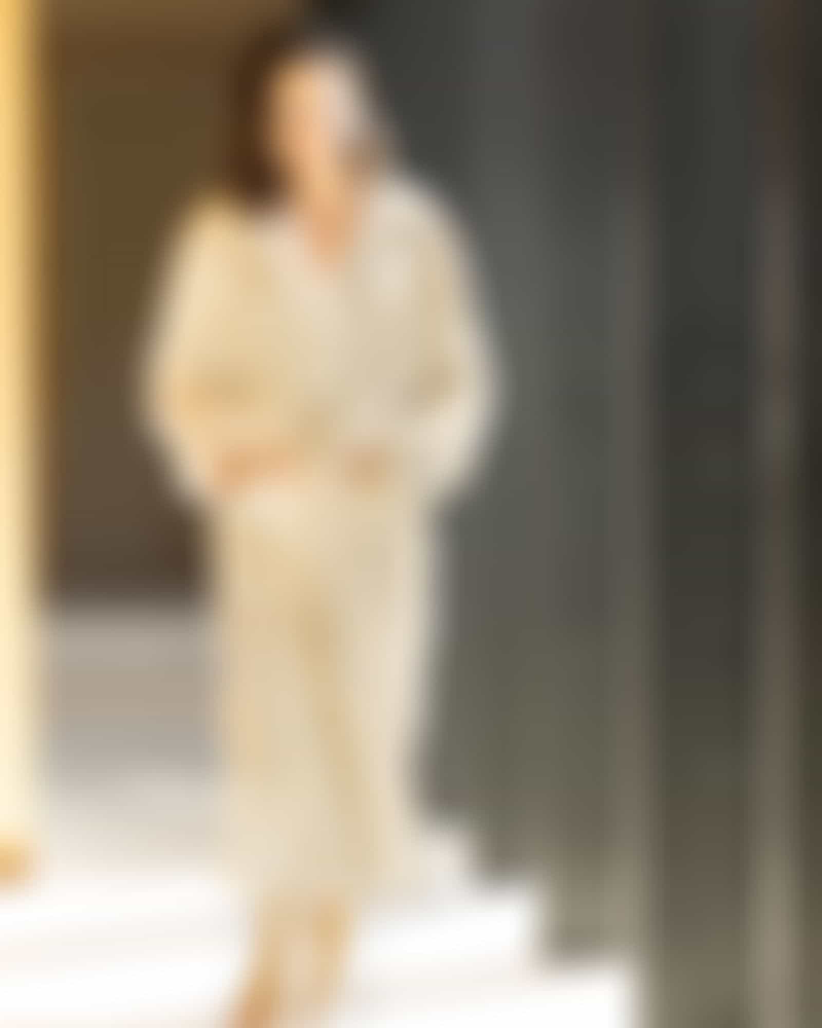 Möve Bademantel lang mit Kapuze CALM ESSENCE - Farbe: natur - 869