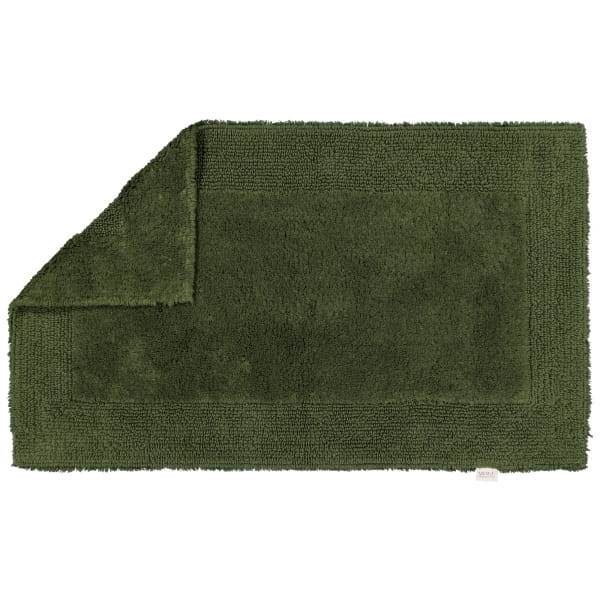 Möve Badteppiche Doubleface - Farbe: olive - 670 - 60x100 cm