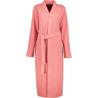 Cawö Home Bademäntel Damen Kimono Pique 812 - Farbe: koralle - 22 - S