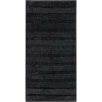 Cawö Handtücher Noblesse2 Uni 1002 - Farbe: schwarz - 906 - Seiflappen 30x30 cm