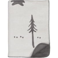 Cawö Wohndecken WINTER EDITION Tannen 62730 - Farbe: stein/anthrazit - 70 - 150x200 cm