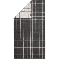 Cawö Handtücher Atelier Allover 6241 - Farbe: basalt - 77 - Handtuch 50x100 cm