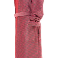 Cawö - Damen Bademantel Two-Tone Kimono 6431- Farbe: rot - 27 - L