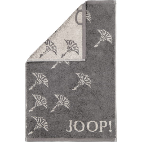 JOOP Move Faded Cornflower 1691 - Farbe: anthrazit - 77 - Gästetuch 30x50 cm