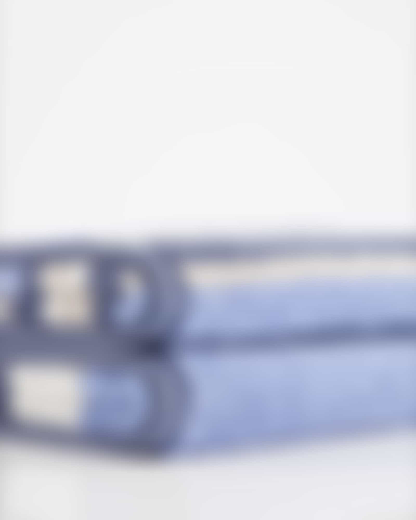 Cawö Handtücher Breeze Streifen 6222 - Farbe: sky - 17 - Waschhandschuh 16x22 cm