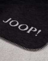 JOOP! Wohndecke Melange-Doubleface - Größe: 150x200 cm - Farbe: Anthrazit-Silber