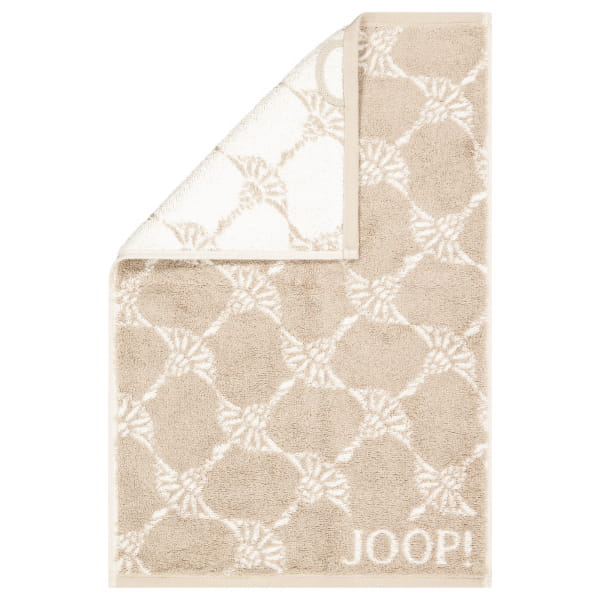 JOOP! Handtücher New Classic Cornflower 1721 - Farbe: Sand - 30 - Gästetuch 30x50 cm