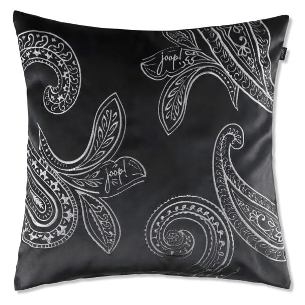 JOOP! Kissenhüllen Paisley - Farbe: Schwarz - 002 - 50x50 cm günstig online kaufen