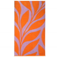 Vossen Strandtücher Ocean Leaf - Farbe: orange - 0001 - 100x180 cm
