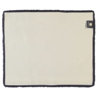 Rhomtuft - Badteppiche Square - Farbe: zinn - 02 - Toilettenvorlage mit Ausschnitt 55x60 cm