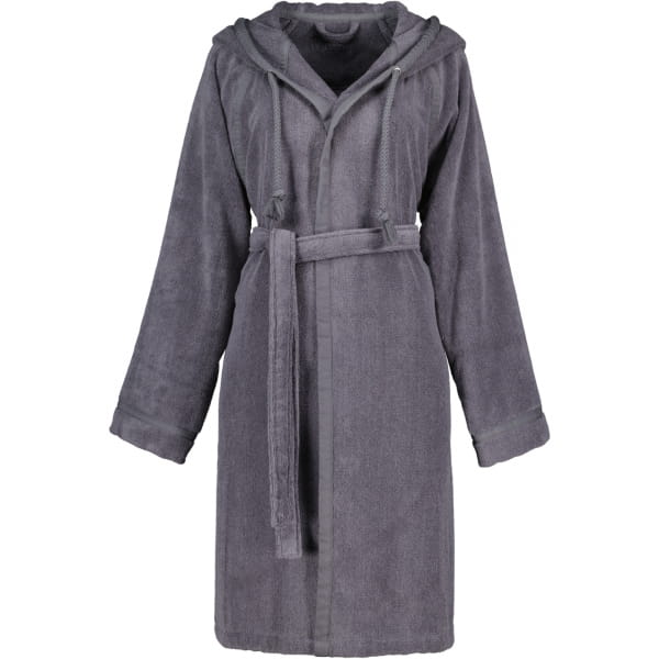 Vossen Bademäntel Damen Kurzmantel mit Kapuze Jive - Farbe: graphit - 7660 günstig online kaufen