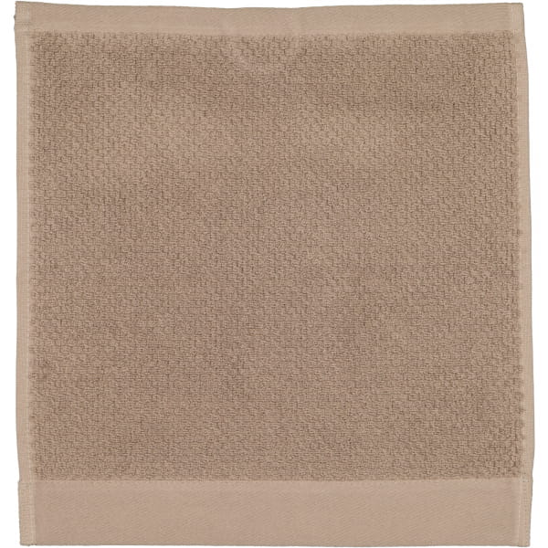 Rhomtuft - Handtücher Baronesse - Farbe: taupe - 58 - Seiflappen 30x30 cm