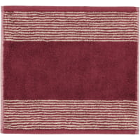 Cawö Handtücher Luxury Home Two-Tone 590 - Farbe: bordeaux - 23 - Waschhandschuh 16x22 cm