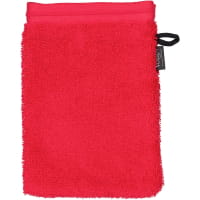 Vossen Handtücher Vegan Life - Farbe: kirschrot - 3680 - Waschhandschuh 16x22 cm