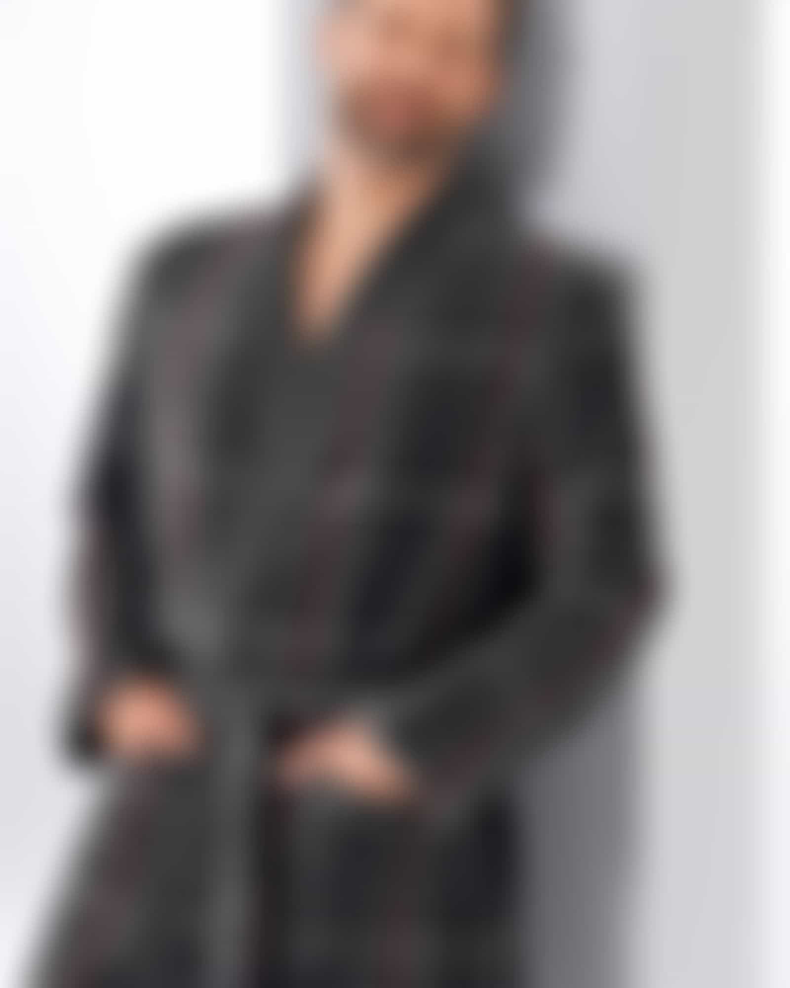Cawö Herren Bademantel Kimono 4853 - Farbe: anthrazit-rot - 79 M Detailbild 1 Cawö Herren Bademantel Kimono 4853 - Farbe: anthrazit-rot - 79 M Detailbild 1
