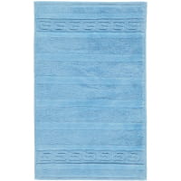Cawö - Noblesse Uni 1001 - Farbe: 188 - mittelblau - Handtuch 50x100 cm