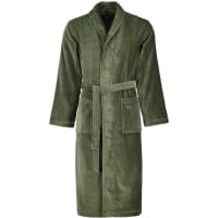Vossen Bademäntel unisex Schalkragen Feeling-L - Farbe: mud green - 5830