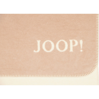 JOOP! Wohndecken Uni-Doubleface - Farbe: Nude-Pergament - 150x200 cm