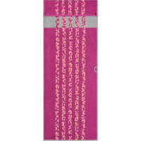 Cawö Fitness-Handtücher LEO STRIPE 6291 - Farbe: vibrant pink - 27 - 50x130 cm