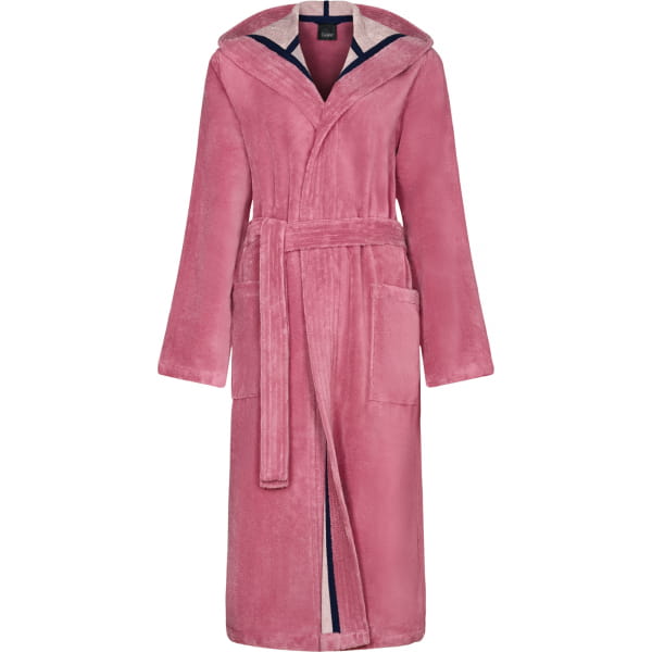 Cawö Home Bademäntel Damen Kapuze Doubleface 830 - Farbe: beere - 21
