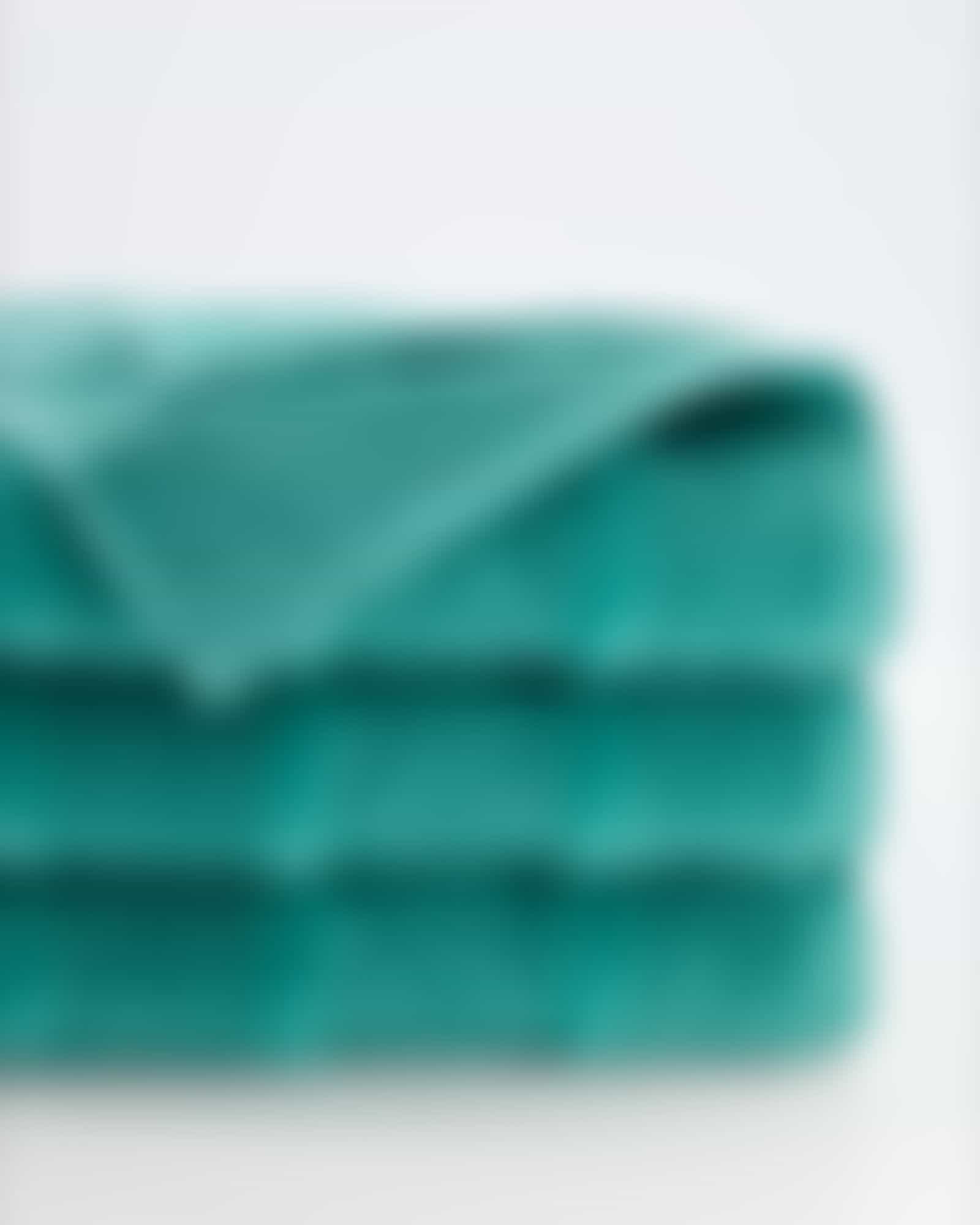 Cawö Handtücher Noblesse Uni 1001 - Farbe: smaragd - 421 - Waschhandschuh 16x22 cm Detailbild 2