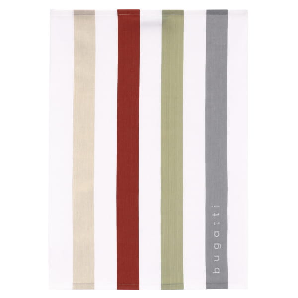 bugatti Geschirrtücher Porri - Farbe: terra - 0001 - 50x70 cm