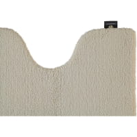 Rhomtuft - Badteppiche Square - Farbe: stone - 320 Toilettenvorlage mit Ausschnitt 55x60 cm