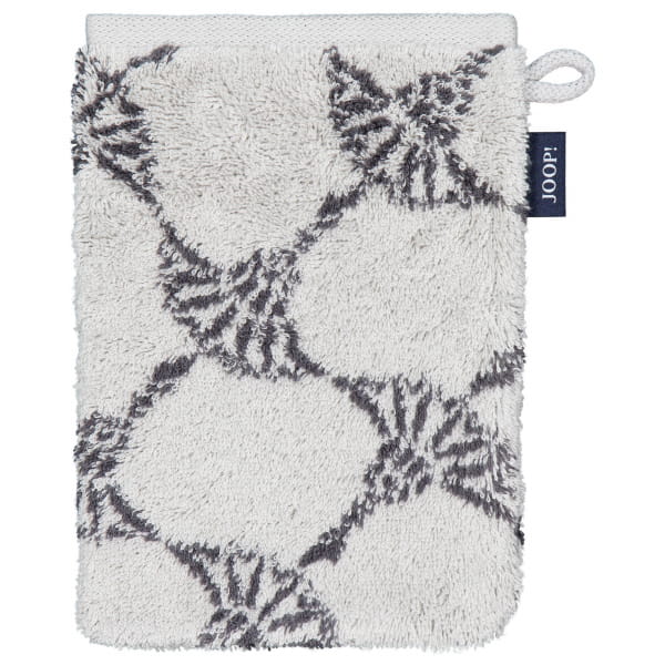 JOOP! Handtücher New Classic Cornflower 1721 - Farbe: Platin - 77 - Waschhandschuh 16x22 cm
