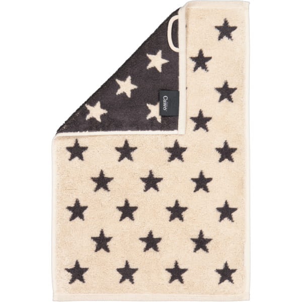 Cawö Handtücher NEW STARS Sterne klein 6261 - Farbe: beige/basalt - 37 - Gä günstig online kaufen