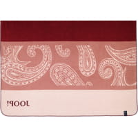 JOOP! Wohndecken Paisley Stripes - Farbe: Rouge - 150x200 cm