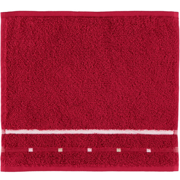 Vossen Quadrati - Farbe: rubin - 067 Seiflappen 30x30 cm