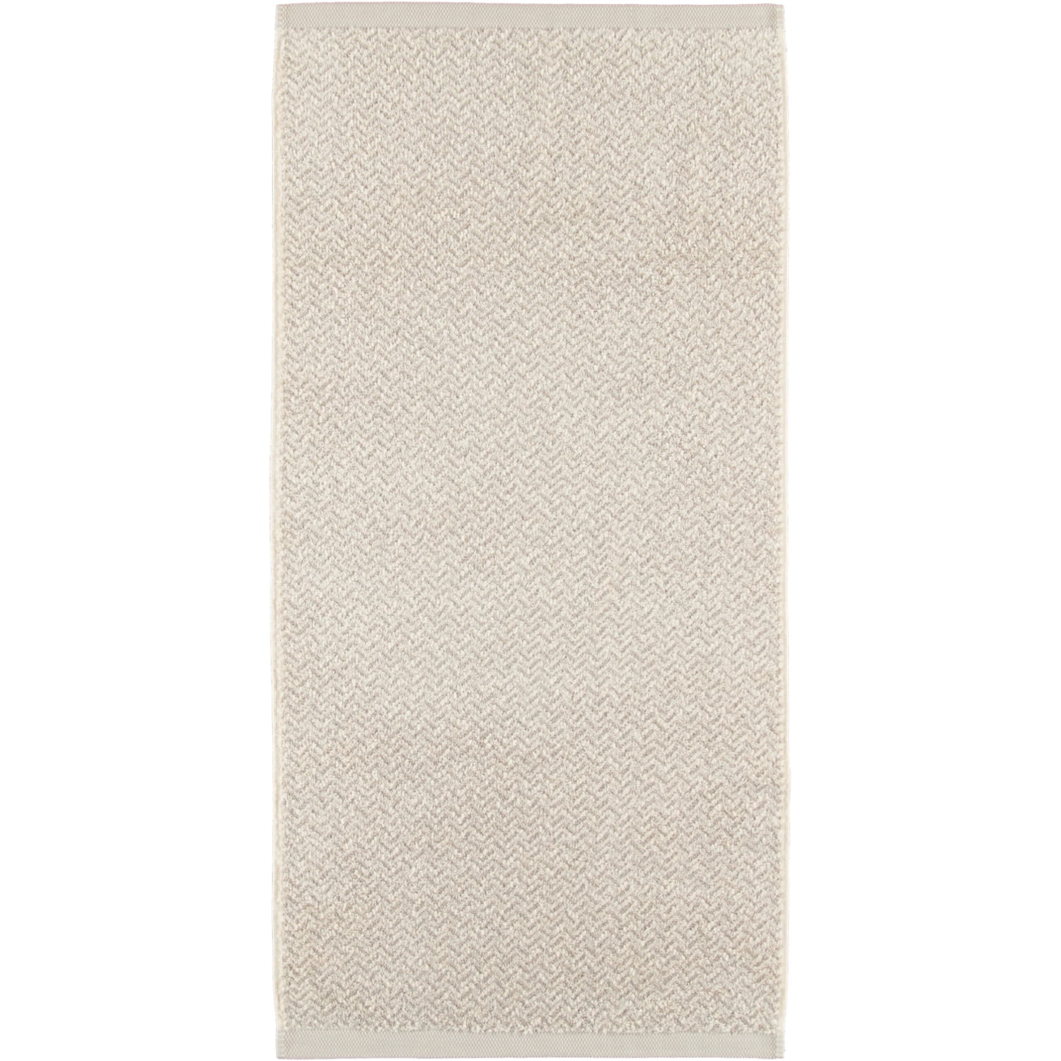 Möve - Brooklyn Fischgrat - Farbe: nature/cashmere - 071 (1-0567/8970) -  Handtuch 50x100 cm | Handtuch | Handtücher