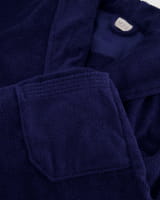 Möve Bademäntel unisex Kapuze Superwuschel - Farbe: deep sea - 596 - S