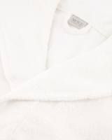 Möve Bademäntel unisex Kapuze Superwuschel - Farbe: snow - 001