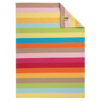 Cawö Home Geschirrtücher Cuisine Lifestyle Blockstreifen 7018 - Farbe: multicolor - 25 - 50x70 cm