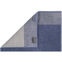 Cawö - Luxury Home Two-Tone 590 - Farbe: nachtblau - 10 Seiflappen 30x30 cm