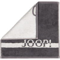 JOOP! Handtücher Split Doubleface 1712 - Farbe: Stein - 77 - Seiflappen 30x30 cm