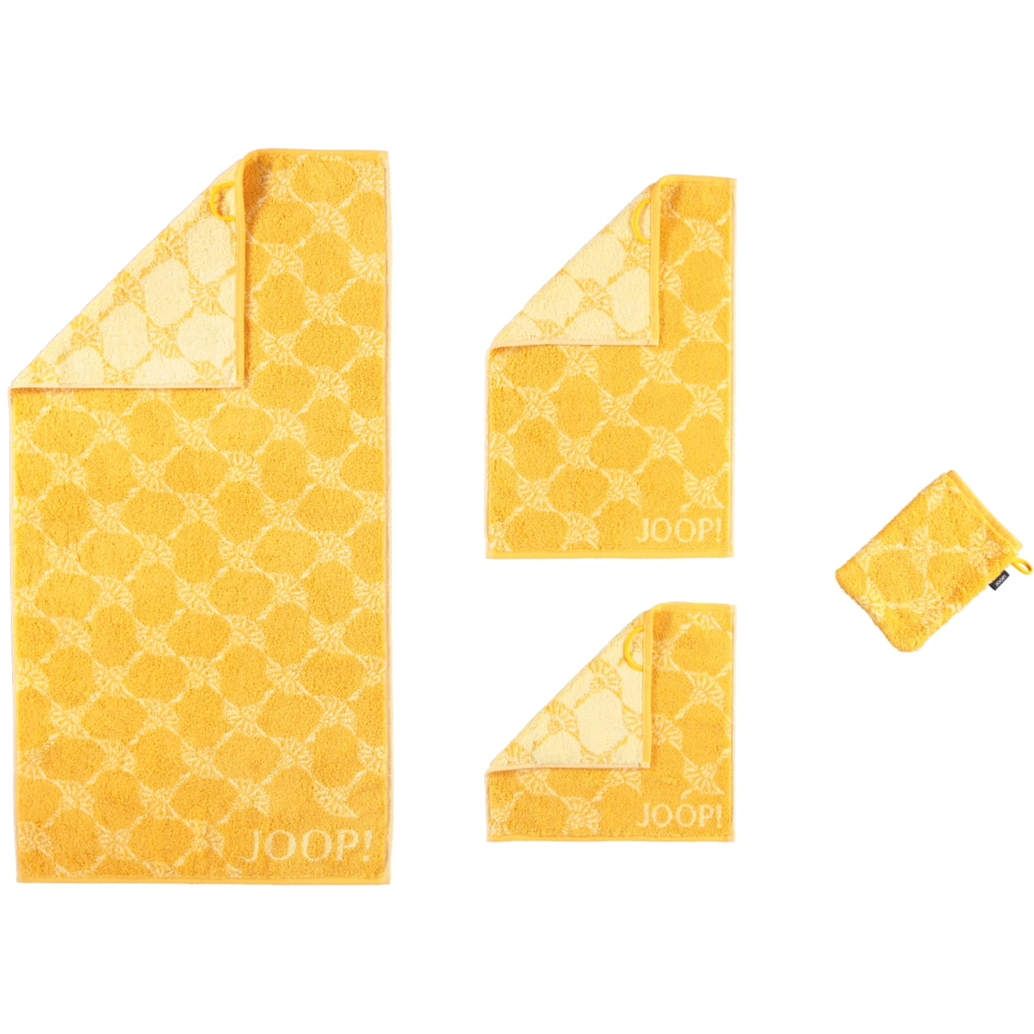 Cornflower 1611 Farbe honig Handtuch Duschtuch Gästetuch Waschhandschuh JOOP 
