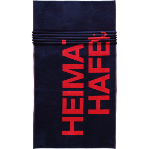 Cawö Home Strandtücher Beach Heimathafen 5574 - Farbe: marine - 12 - 80x180 günstig online kaufen