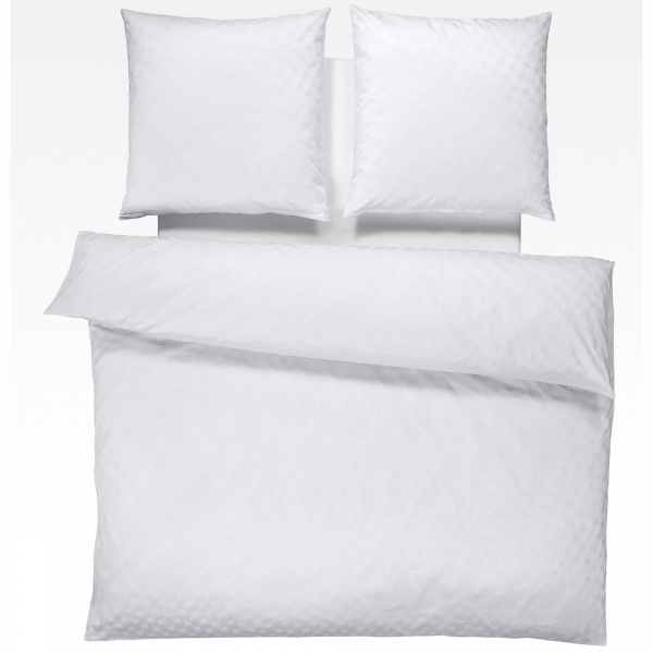 JOOP! Bettwäsche Cornflower 4020 - Farbe: weiß - 00 - 2x 80x80 cm - 200x220 cm