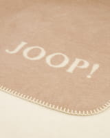 JOOP! Wohndecken Uni-Doubleface - Farbe: Nude-Pergament - 150x200 cm