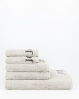 JOOP! Handtücher New Classic Doubleface 1720 - Farbe: Platin - 77 - Seiflappen 30x30 cm