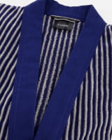 Cawö - Herren Bademantel Kimono 2843 - Farbe: blau - 17 - M