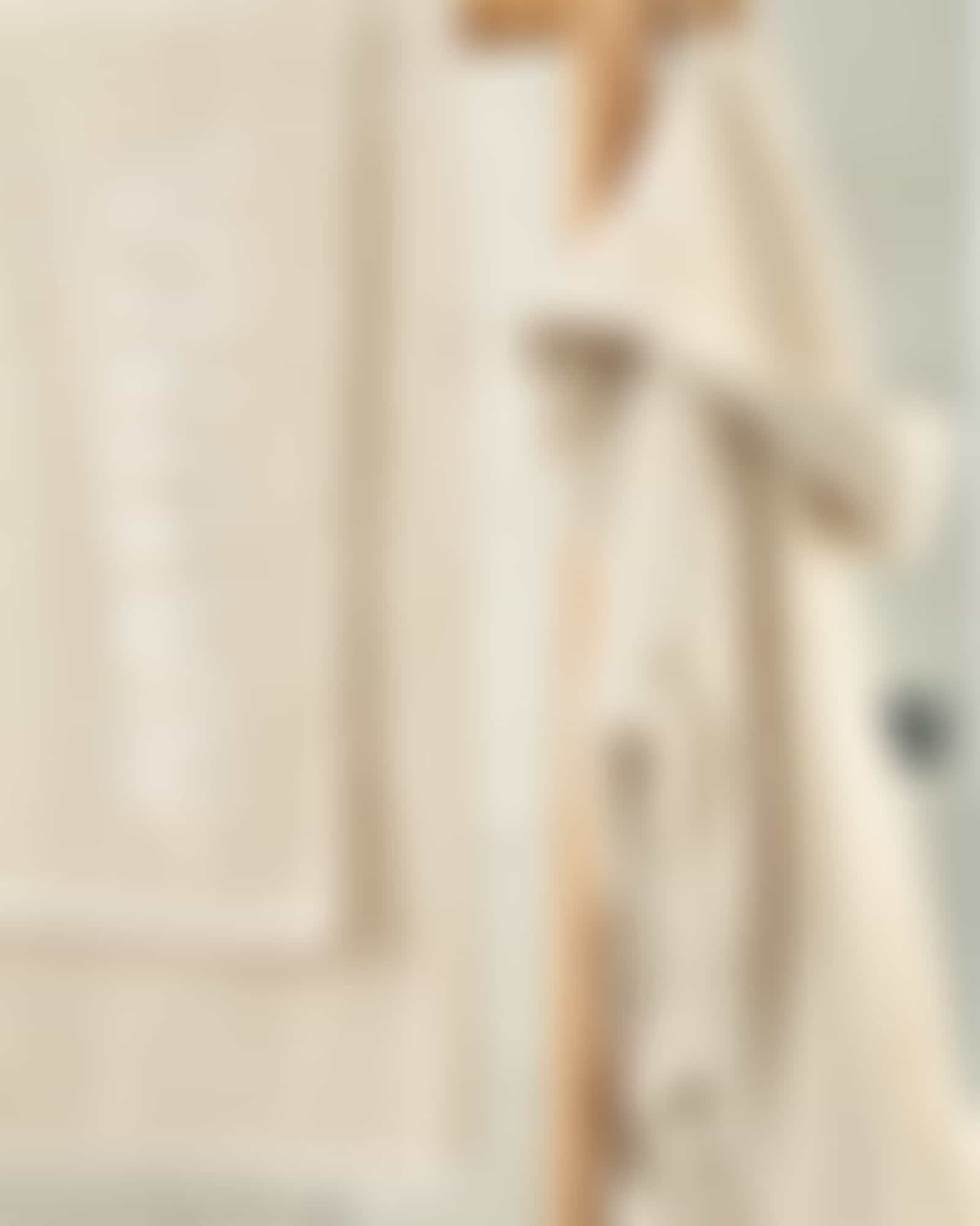 Cawö Saunatücher SAUNA Cotton & Hemp 5507 - Farbe: natur - 33 - 80x200 cm Detailbild 1